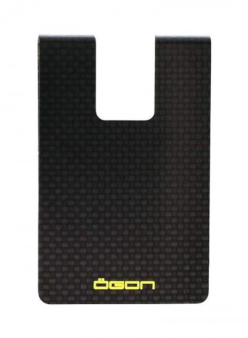 3C Carbon Card Clip Black