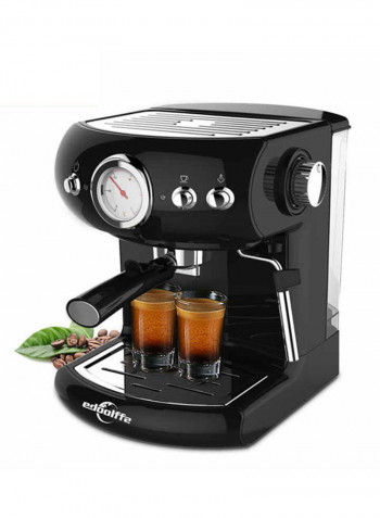 Espresso Machine Built-In Milk Frother 1.5 l 1050 W MD-2010A Black