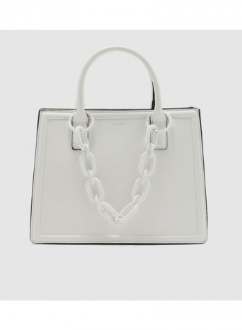 Galoassi Hand Bag White