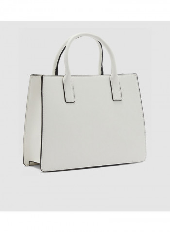 Galoassi Hand Bag White
