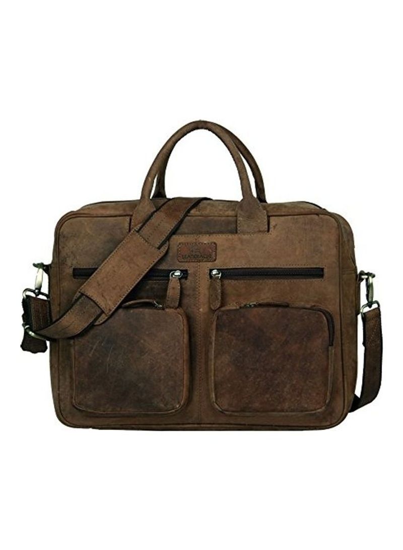 Hunter Vintage Briefcase Bag Brown