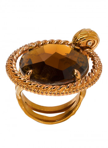 Stainless Steel Queen Ring