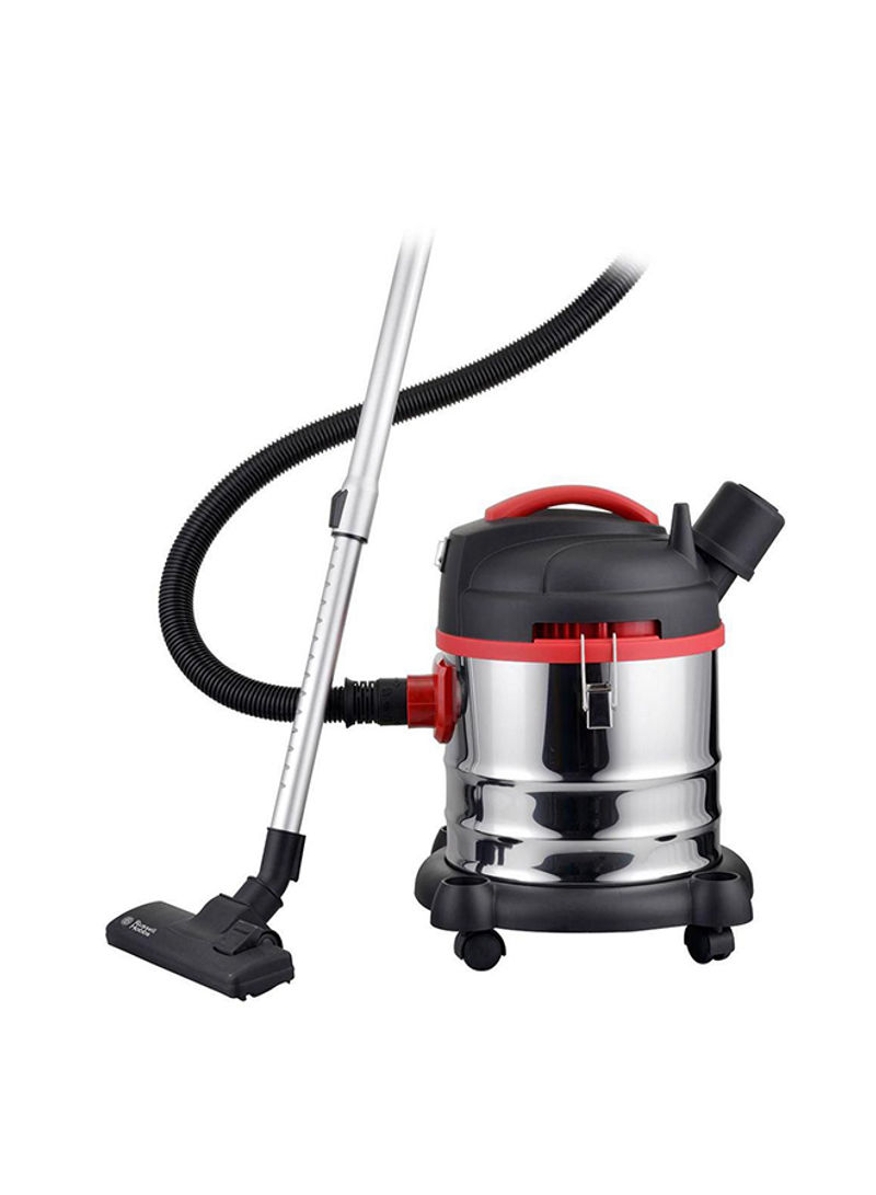 Wet And Dry Heavy Duty Vacuum Cleaner 20L 1400W SL602B Silver/Red