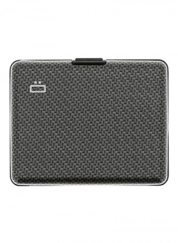 Aluminum RFID Blocking Card Case Carbon