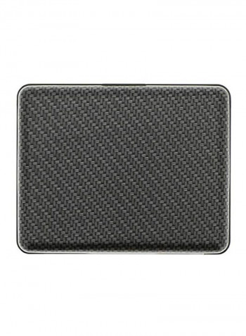 Aluminum RFID Blocking Card Case Carbon