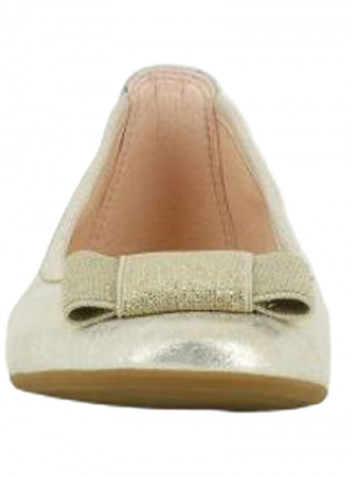 Paola Slip-On Ballerinas ذهبي/فضي