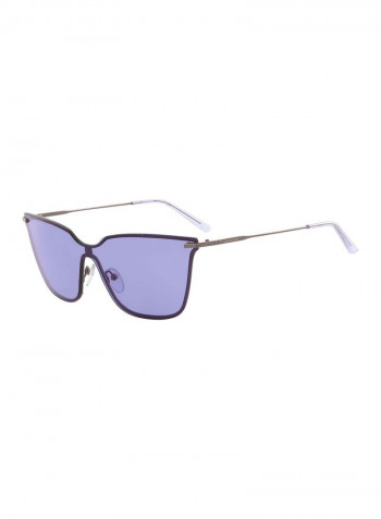 Women's Metal Shield Sunglass - Lens Size: 64 mm