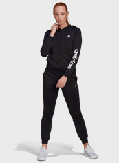Linear Signature Branding Tracksuit Set Black/White