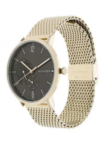 Men's Water Resistant Stainless Steel Analog Watch 1791506