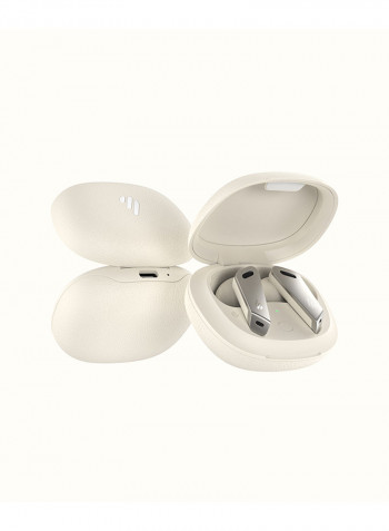 True Wireless Noise Cancelling Stereo Earbuds White