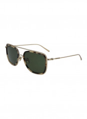 Men's Full Rim Metal Square Sunglass - Lens Size: 57 mm