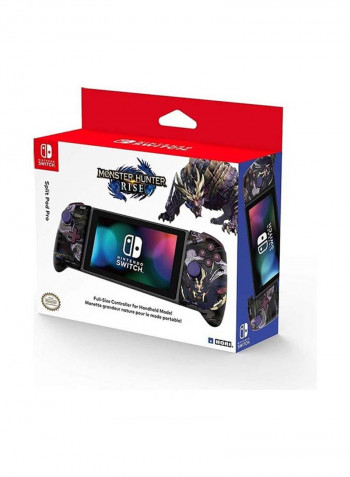 Monster Hunter Rise Split Pad Pro Handheld Mode Ergonomic Grip Controller