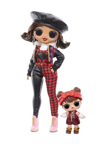 O.M.G. Winter Chill Camp Cutie Fashion Doll And Babe In The Woods Doll With 25 Surprises 3 x 12 x 12inch