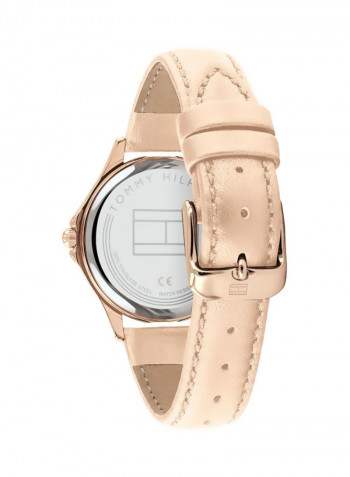 Women's Leather Analog Watch-1782171