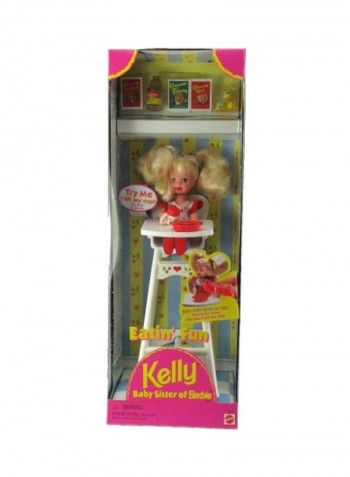 Eatin Fun Kelly Doll 3 x 13inch