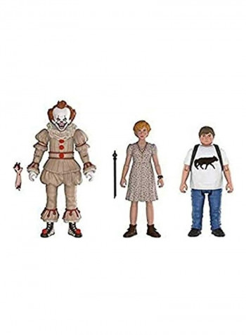 3 Pack/Set Action Figures: IT 2 x 7inch