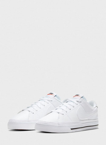 Anti-Skid Low Top Sneakers White