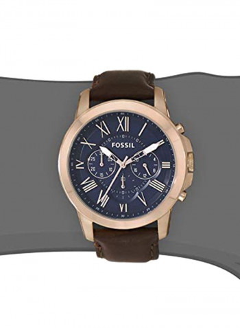 Men's Leather Analog Watch FS5068