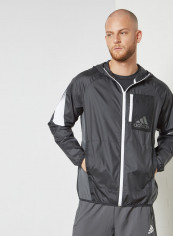 Designed to Move Windbreaker Training Jacket Black