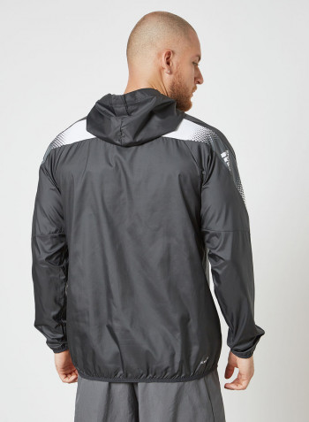 Designed to Move Windbreaker Training Jacket Black