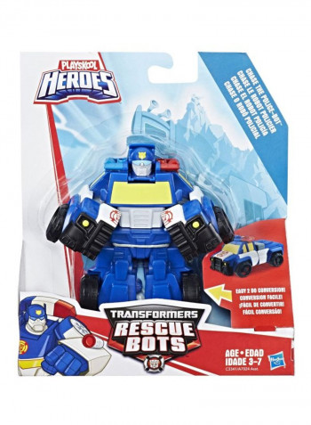 Transformers Rescue Bots Chase The Police-Bot Playset C3341