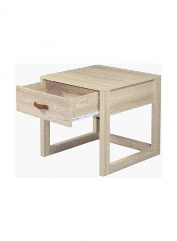 Amelia End Table Beige