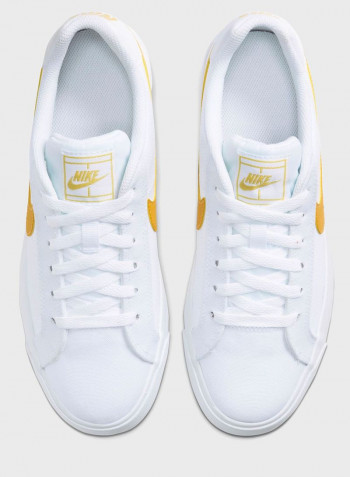 Court Royale AC Low Top Sneakers White/Yellow