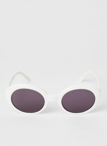 Full Rim Acetate Oval Calvin Klein Sunglasses - Lens Size: 49 mm
