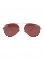 Full Rim Titanium Aviator Sunglass - Lens Size: 57 mm
