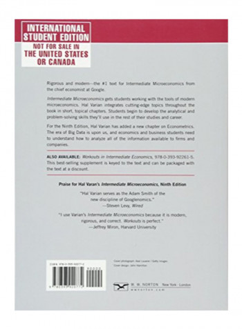 Intermediate Microeconomics Paperback