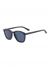 Men's Full Rim Acetate Round Sunglass - Lens Size: 52 mm