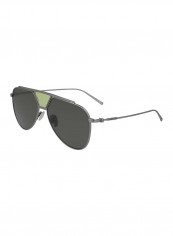 Full Rim Titanium Aviator Sunglass - Lens Size: 59 mm