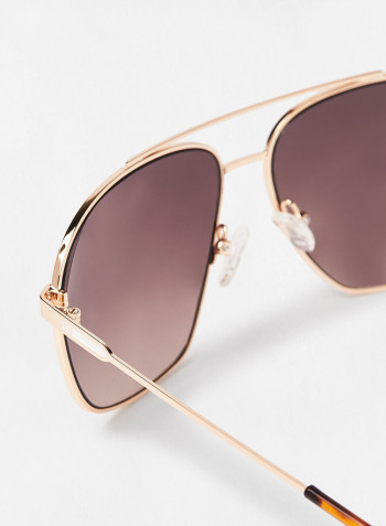Men's Square Sunglasses - Lens Size: 61 mm