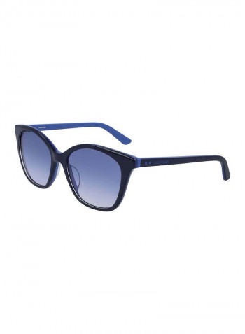 Women's Full Rim Acetate Square Sunglass - Lens Size: 54 mm