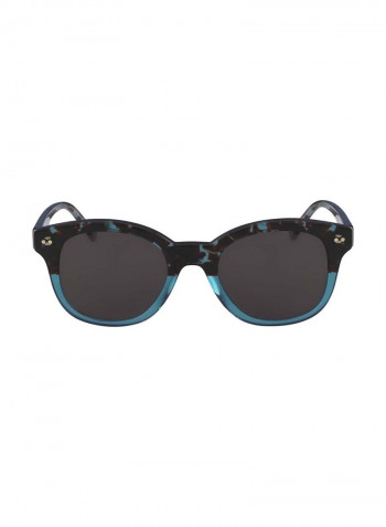 Women's Full Rim Acetate Tea Cup Sunglass - Lens Size: 51 mm