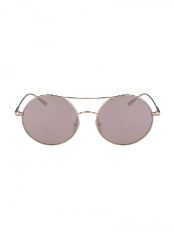 Full Rim Metal Round Sunglass - Lens Size: 53 mm
