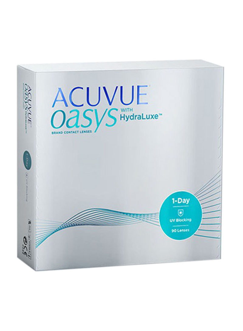 Pack Of 90 Oasys Daily Disposable Clear Lenses