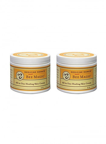 2-Piece Sweet Bee Magic All in One Healing Skin Cream Set 8ounce