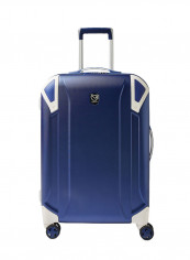 24 Inch Light Spinner Luggage Trolley Case Indigo Purple