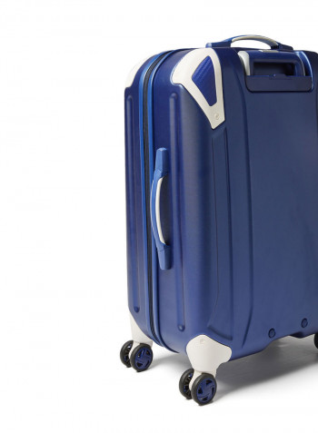 24 Inch Light Spinner Luggage Trolley Case Indigo Purple
