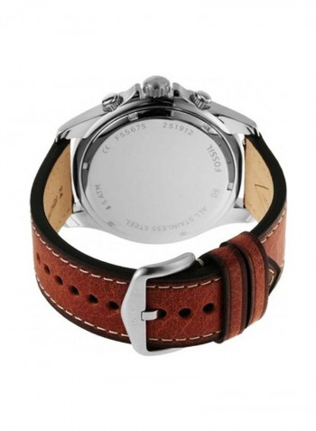Men's Dillinger Chronograph Luggage Leather Watch