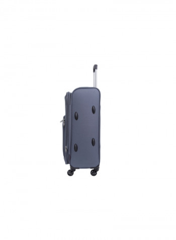 Proton Light Weight 3 Piece Luggage Trolley Set Grey