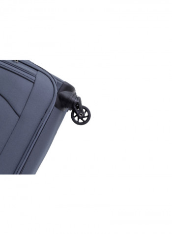 Proton Light Weight 3 Piece Luggage Trolley Set Grey