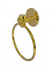 Satellite Orbit One Collection Wall Mounted Towel Bar Gold 6x2x7.5inch