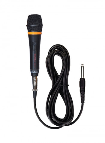 MCI Mini Pro DVD Karaoke System With Corded Microphone White/Black