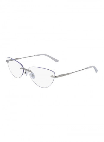 Women's 3 PC Screw Mount Metal Cat Eye Sunglass - Lens Size: 59 mm