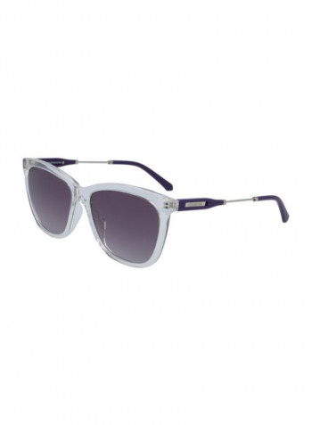 Women's Fullrim Injected Modified Rectangle Sunglasses - Lens Size: 57 mm