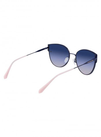 Women's Fullrim Metal Butterfly Sunglasses - Lens Size: 59 mm