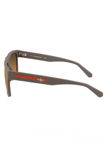 Men's Fullrim Injected CP Modified Rectangle Sunglasses - Lens Size: 59 mm