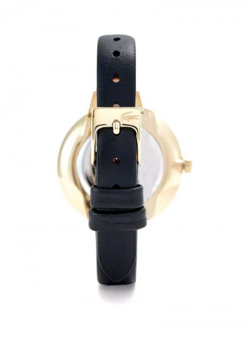 Women's Cannes Leather Analog Wrist Watch 2001124
